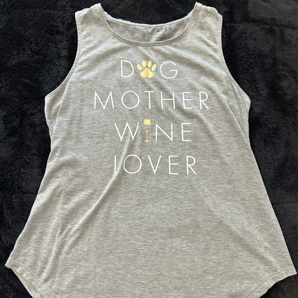 Dog Mother Wine Lover Top